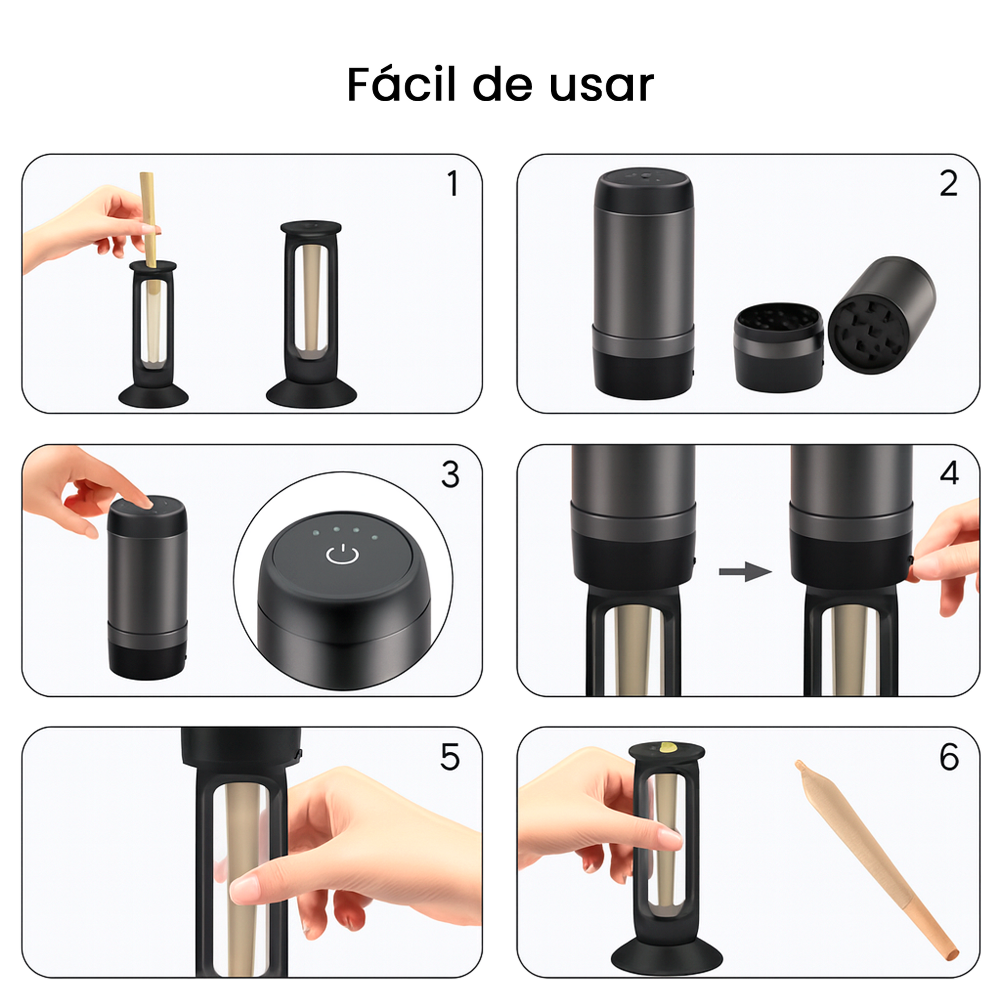 Grinder Electrico + Base para Cono + Kit de Limpieza JOUGE